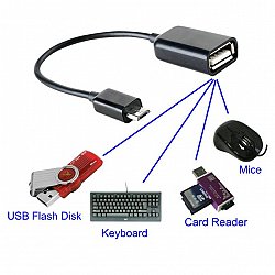 Cáp OTG Micro USB cho điện thoại