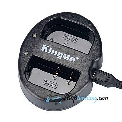 Sạc đôi KingMa cho pin Pentax D-Li90