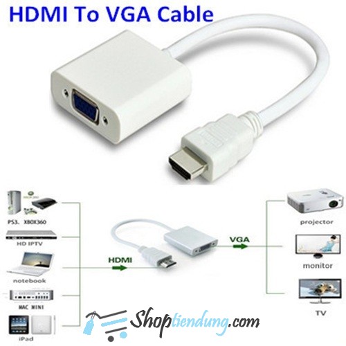 Cáp HDMI ra VGA
