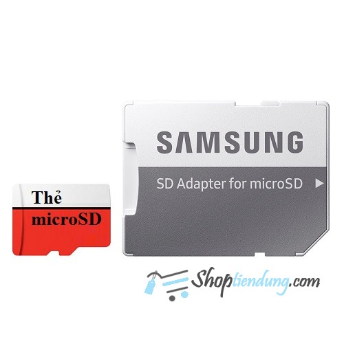 Áo thẻ Samsung chuyển đổi microSD sang SD