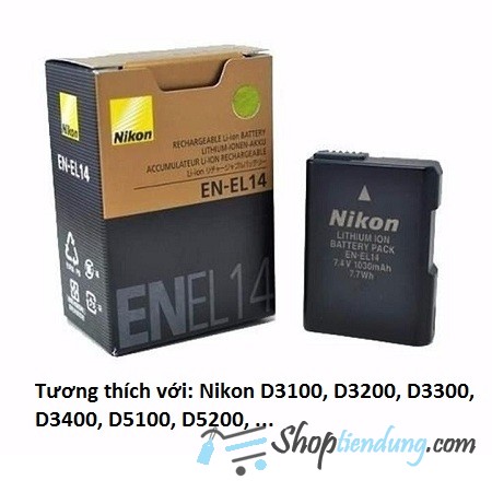 Pin Nikon EN-EL14 giá tốt