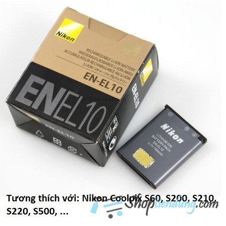 Pin Nikon EN-EL10 giá tốt