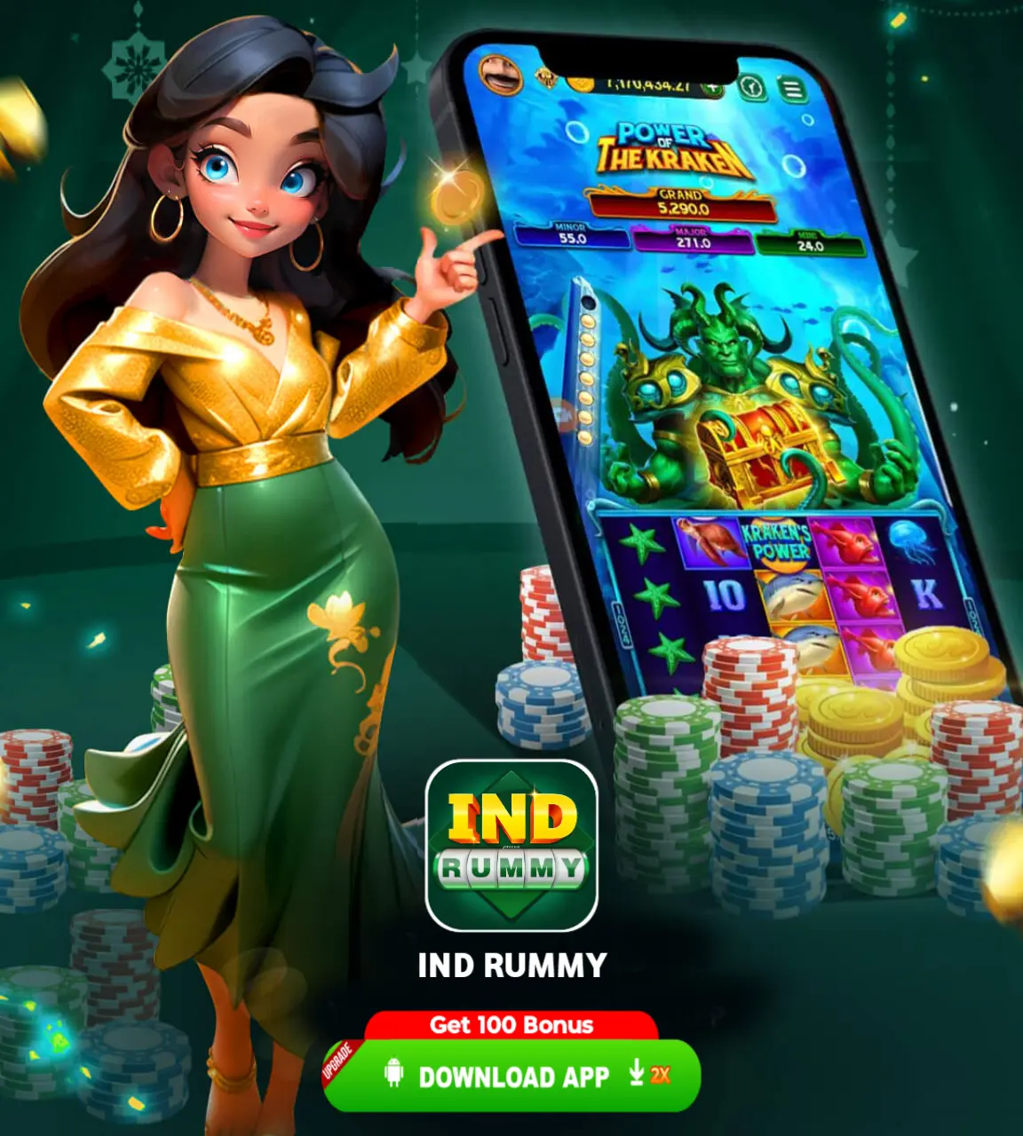 IND Rummy Apk Banner